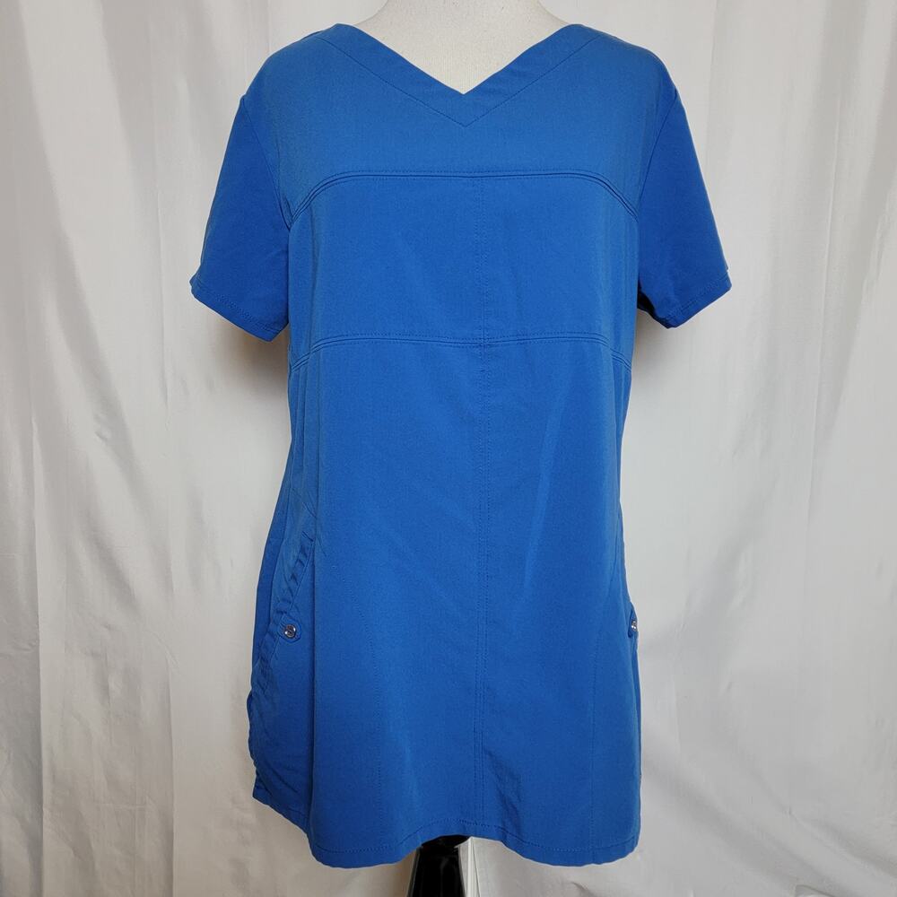 Grey's Anatomy Blue Scrub Top SZ Medium